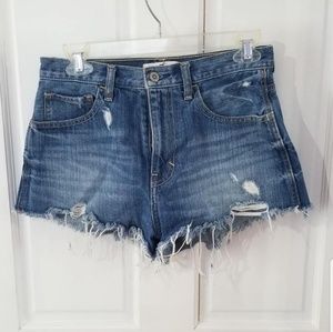 Hollister high waisted shorts